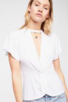 Just A Twist Tee By Free People